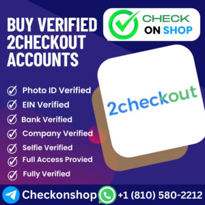 Buy Verified 2Checkout Accounts