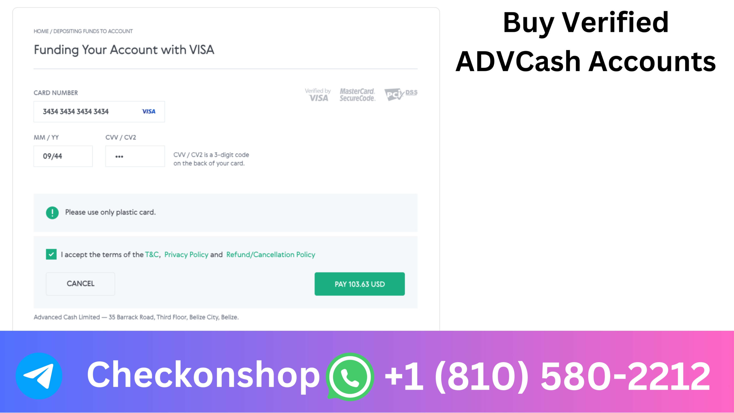  ADVCash Accounts