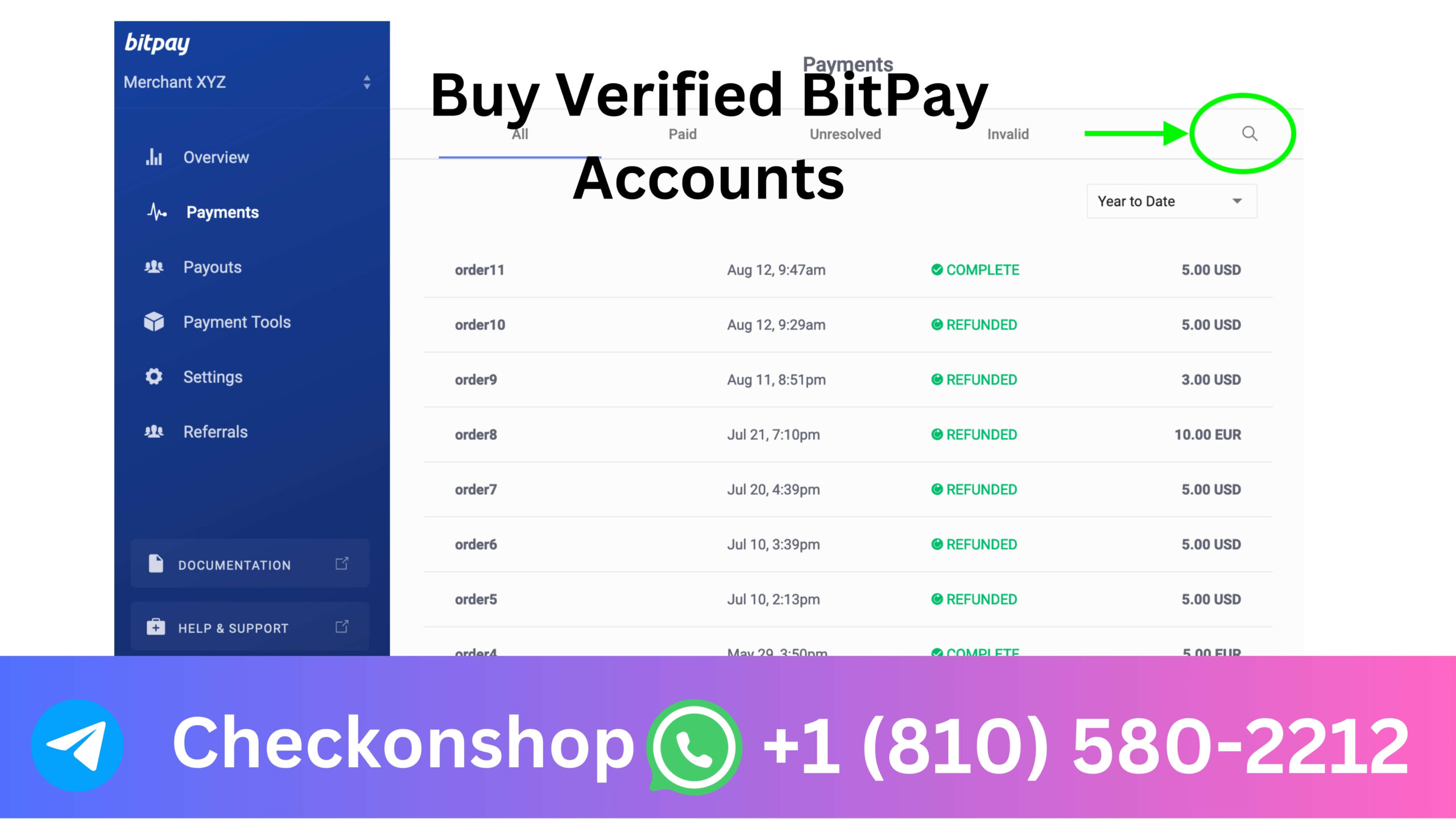 BitPay Accounts