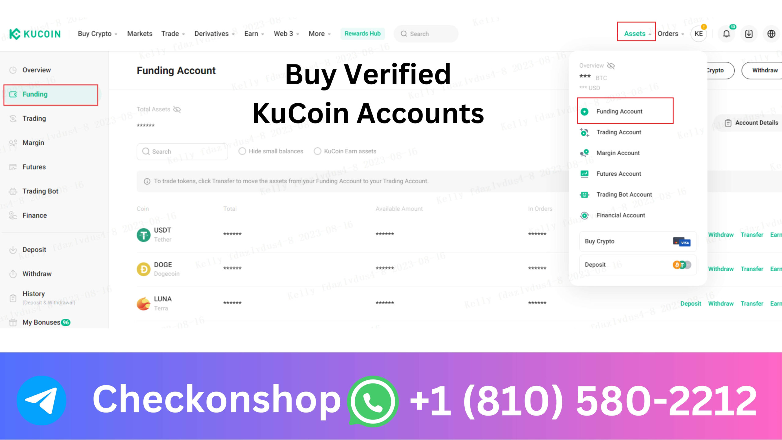 KuCoin Accounts 