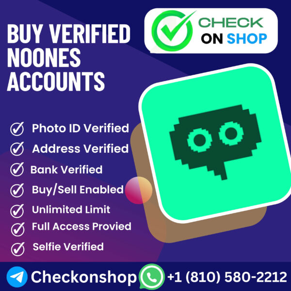 Buy Verified Noones Accounts