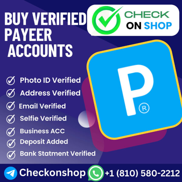 Buy Verified Payeer Accounts