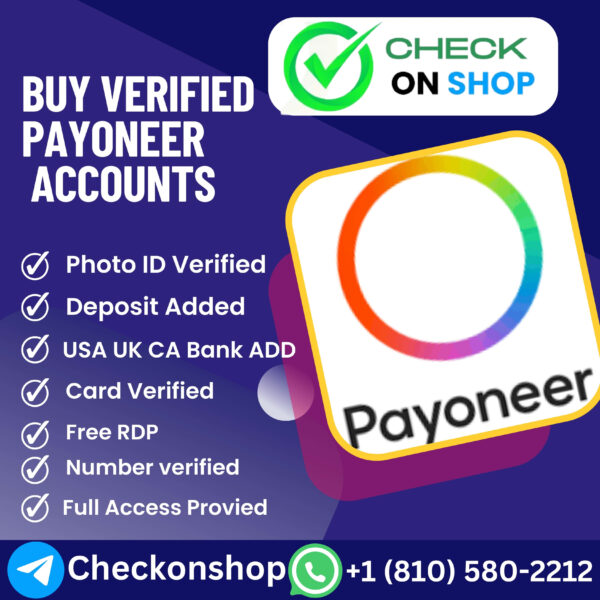 Buy Verified Payoneer Accounts