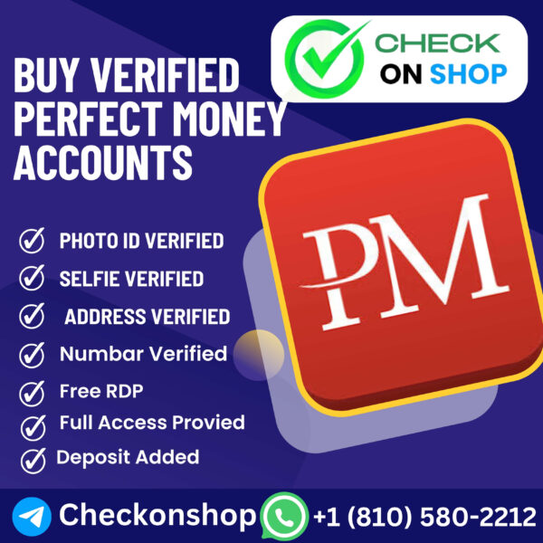 Buy Verified Perfect Money Accounts