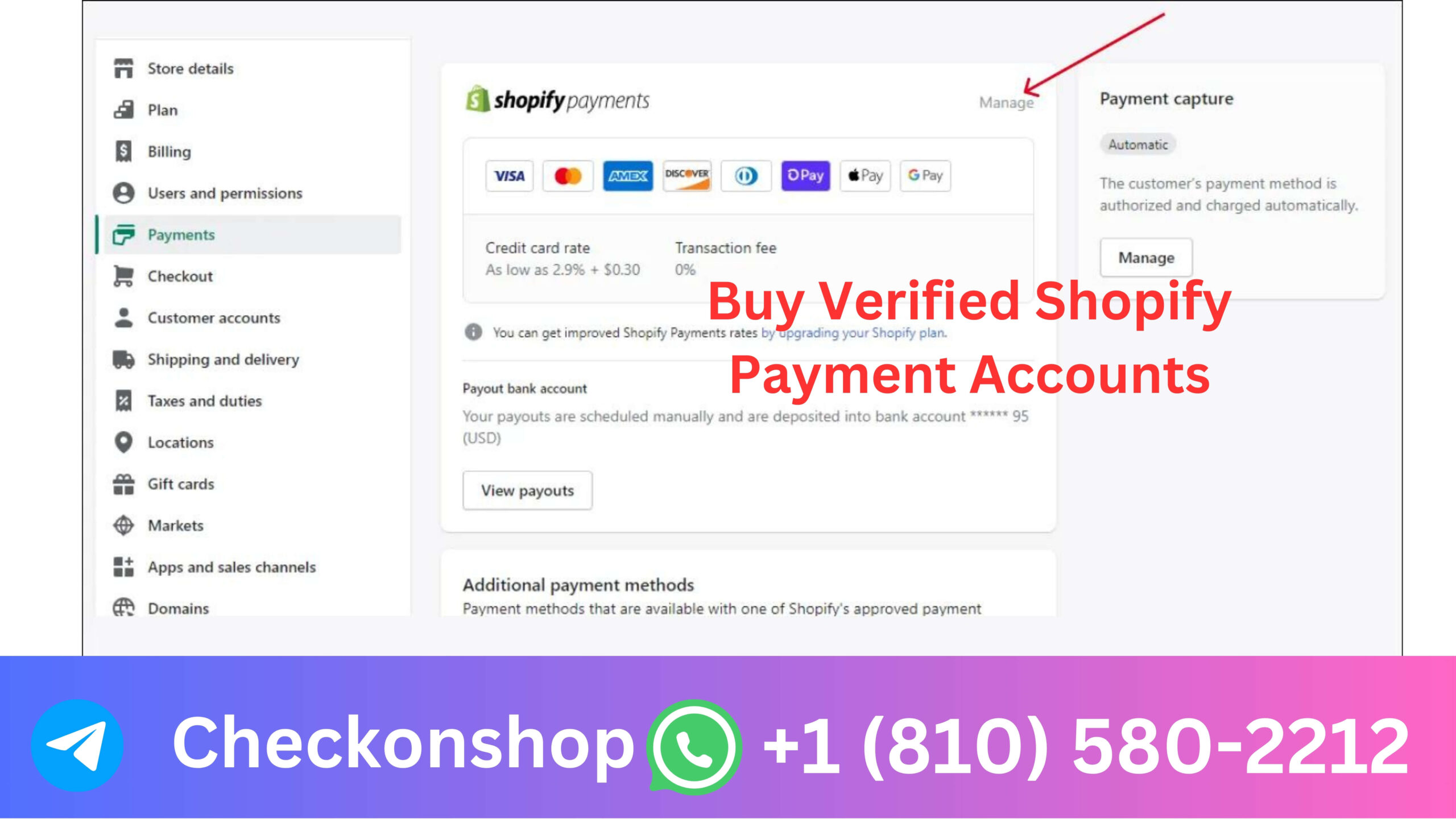 Buy Verified Shop Pay Payment Accounts