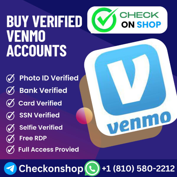 Buy Verified Venmo Accounts