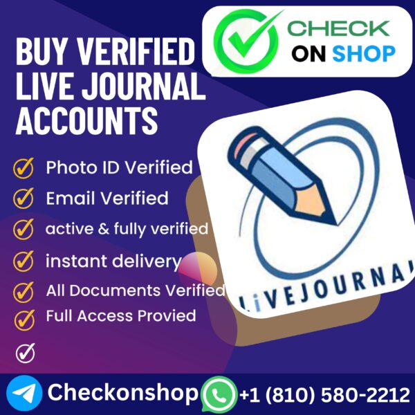 Buy Live Journal Accounts