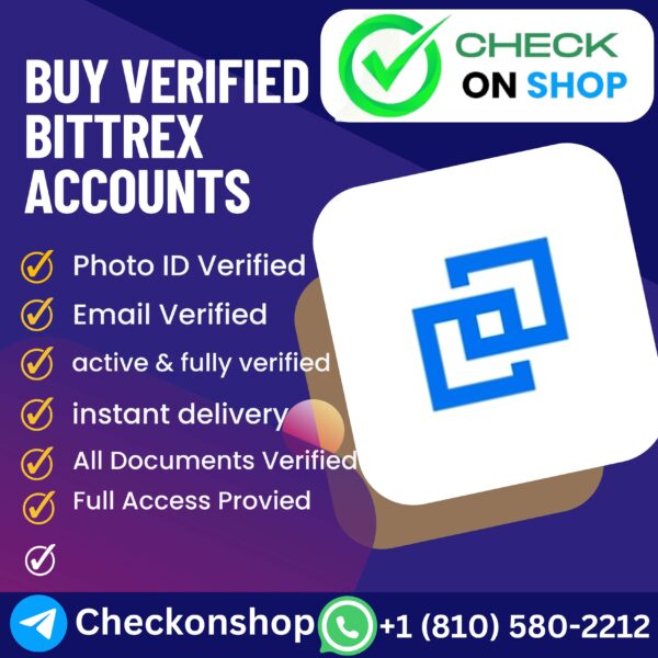 Buy Verified Bittrex Accounts