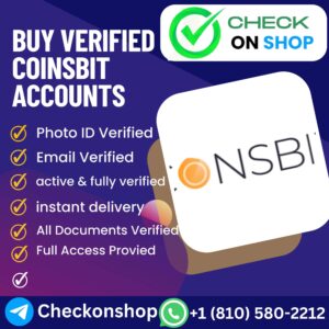 Buy Verified Coinsbit Accounts