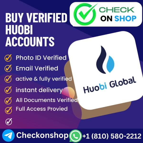 Buy Verified Huobi Accounts