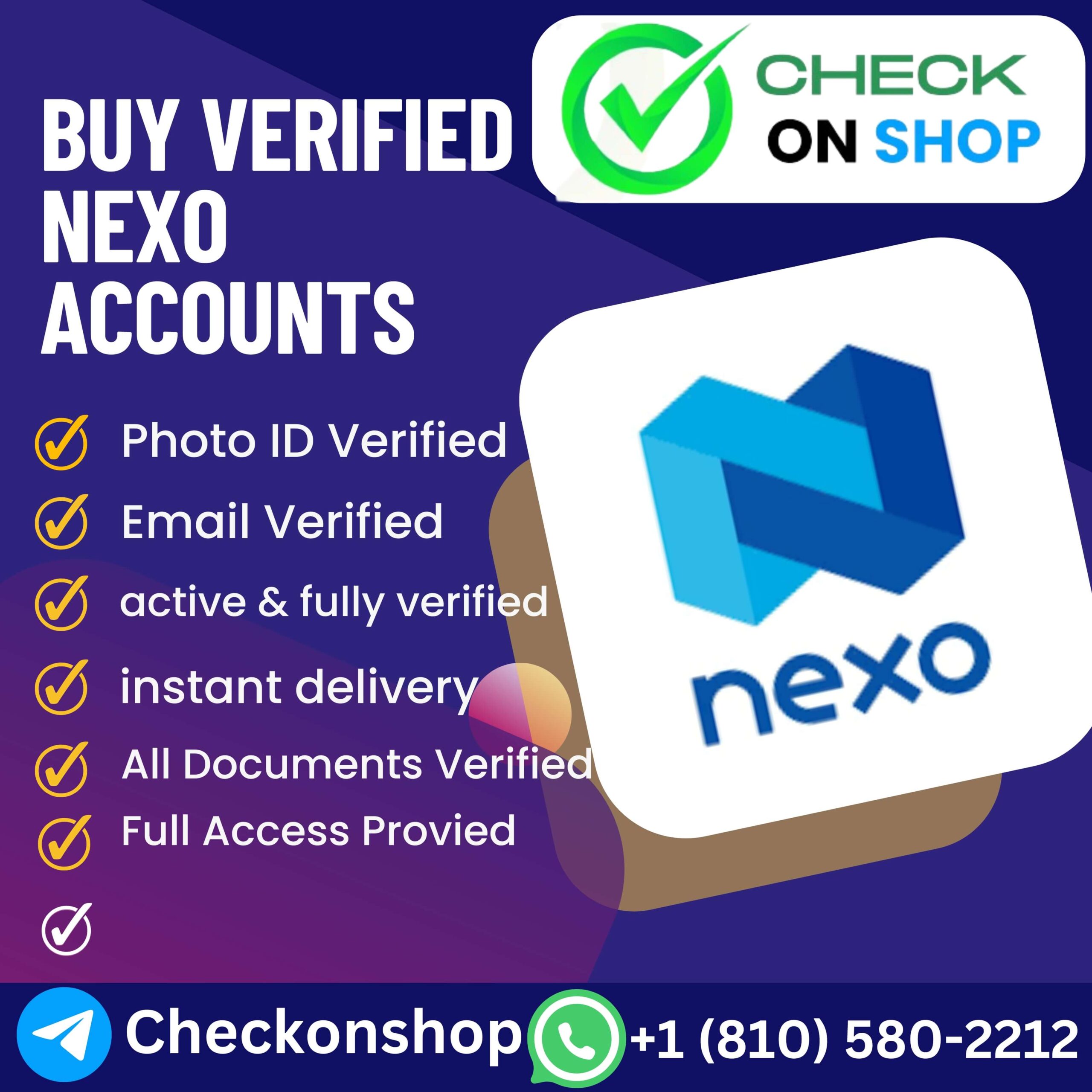 Buy Verified Nexo Account