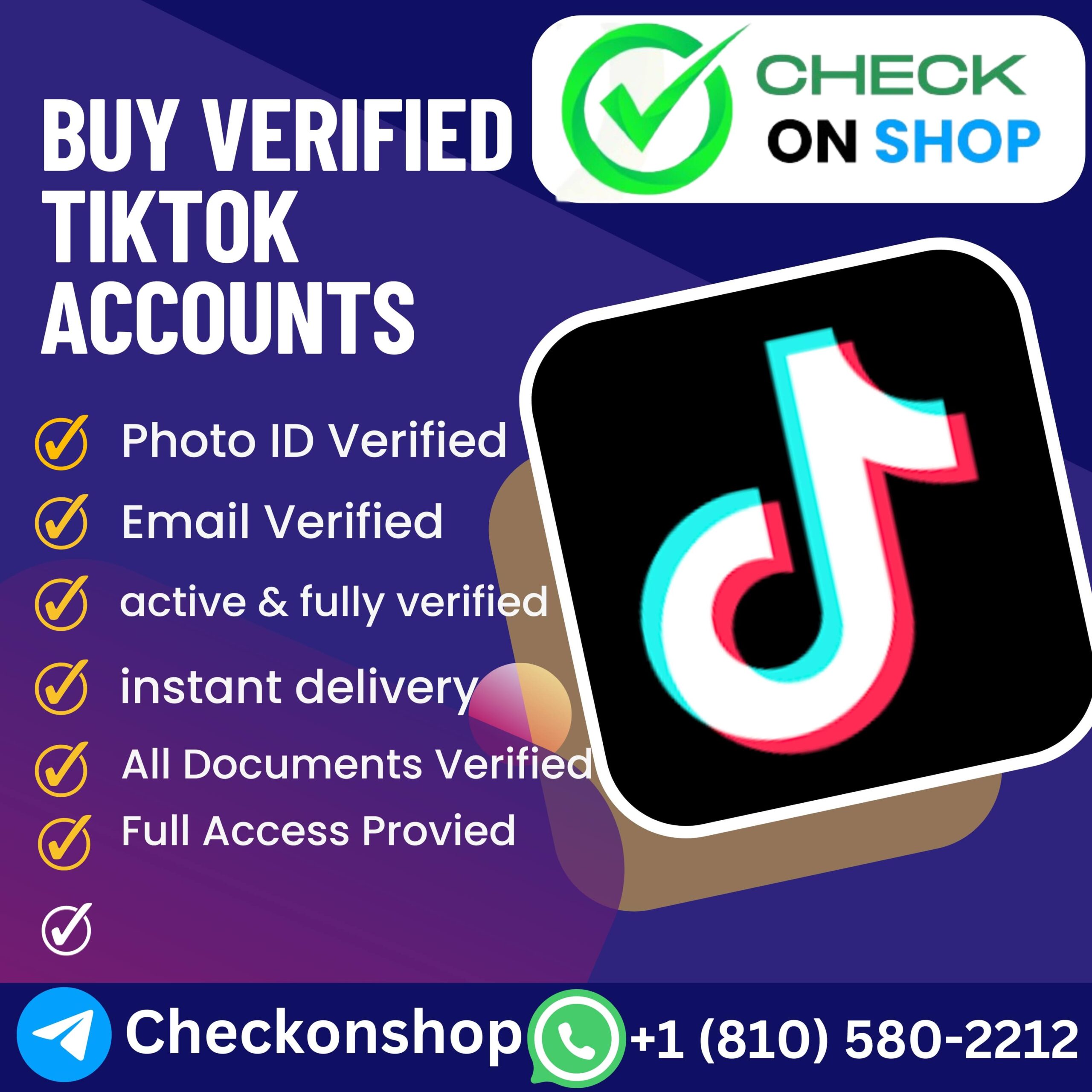 Buy Verified Tiktok Accounts